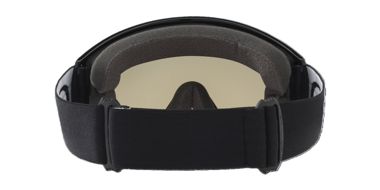 OAKLEY L-Frame MX Jet Black mørkegrå beskyttelsesbriller