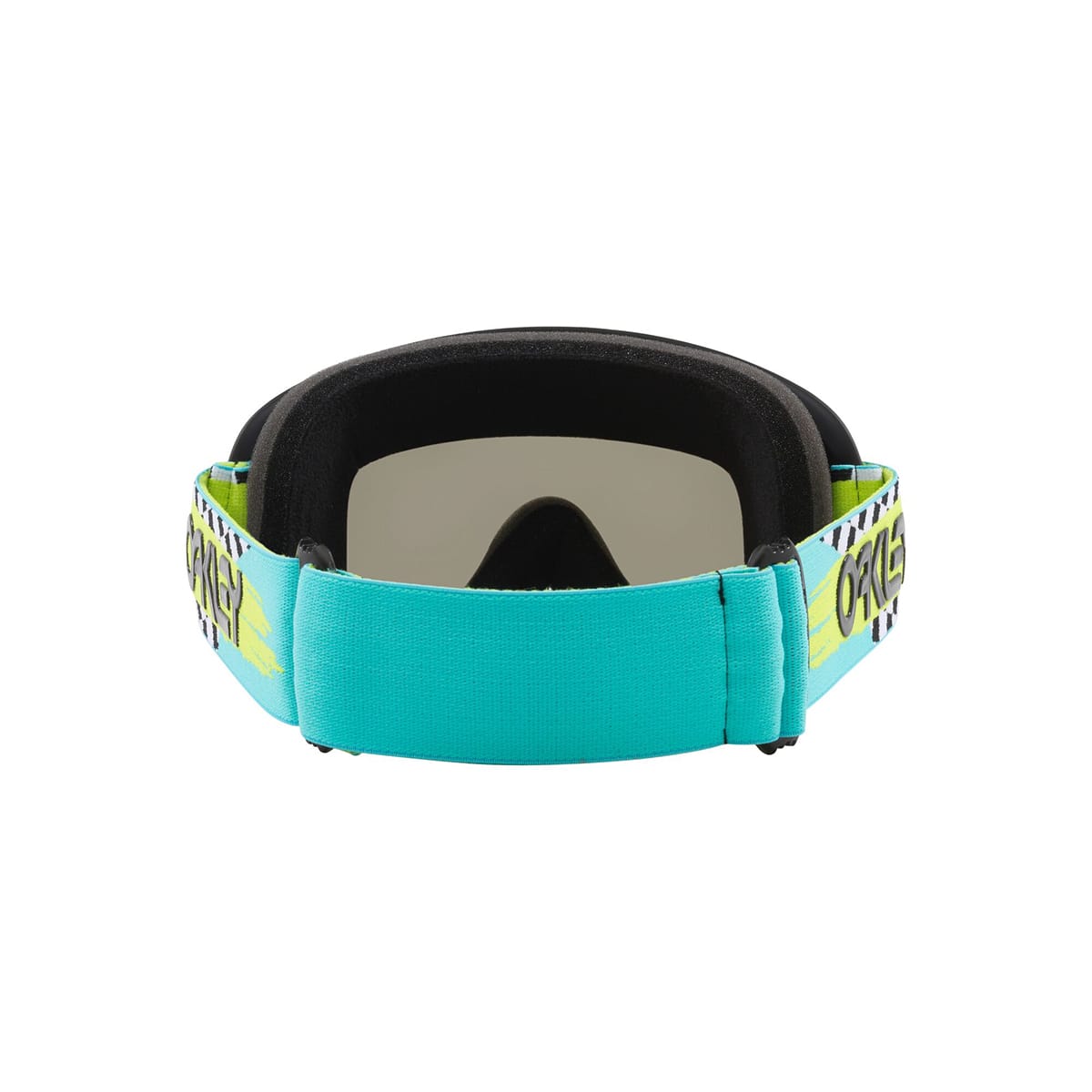 Masque OAKLEY O Frame MX Teal Checks Ecran Gris Foncé OO7029-83