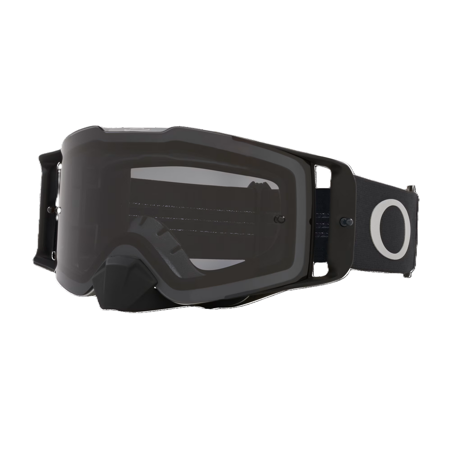 OAKLEY FRONTLINE MX Tuff Blocks Black Gunmetal Goggle Mørkegrå