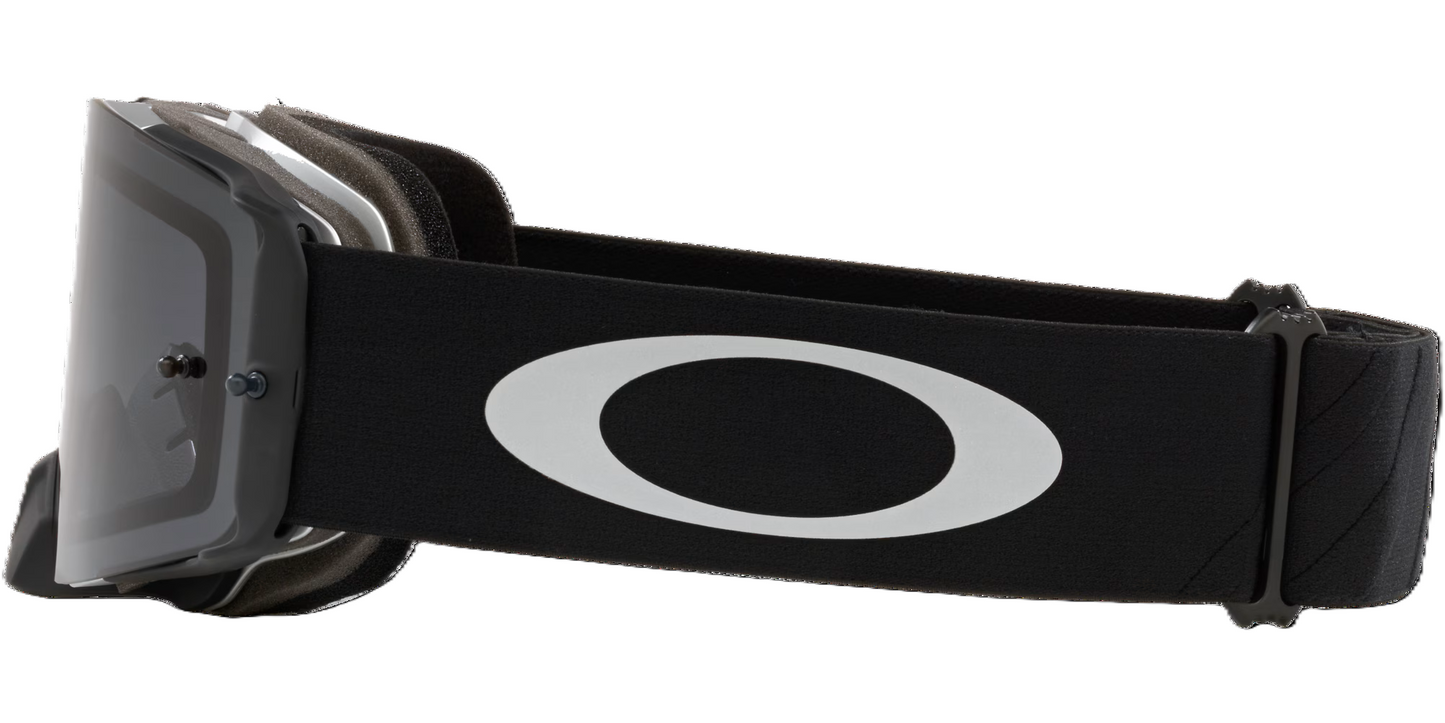 OAKLEY FRONTLINE MX Tuff Blocks Black Gunmetal Goggle Mørkegrå
