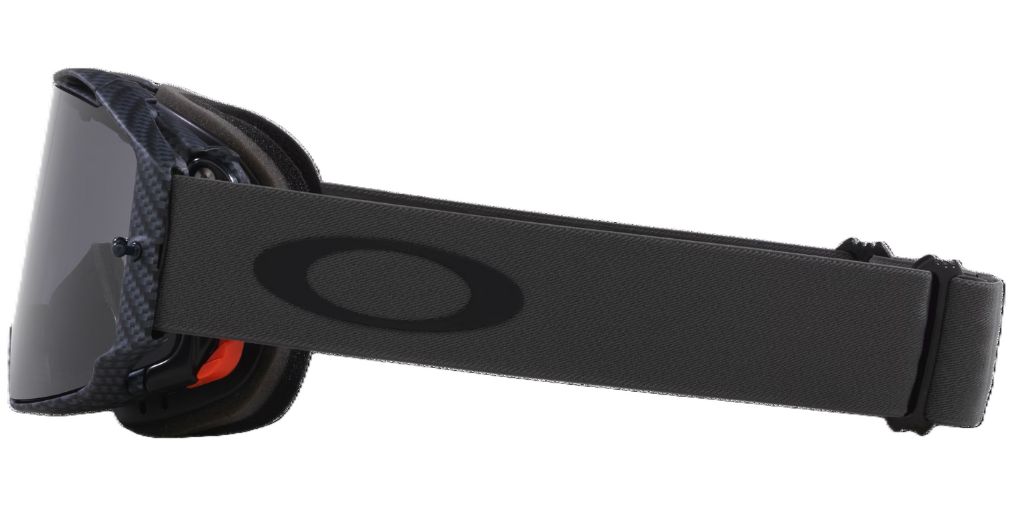 OAKLEY AIRBRAKE MTB-brille med smedet jernansigt, lysegrå