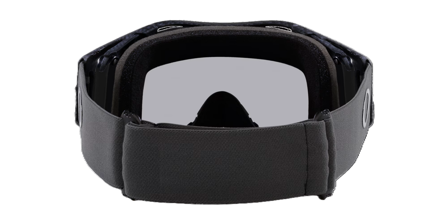 OAKLEY AIRBRAKE MTB-brille med smedet jernansigt, lysegrå