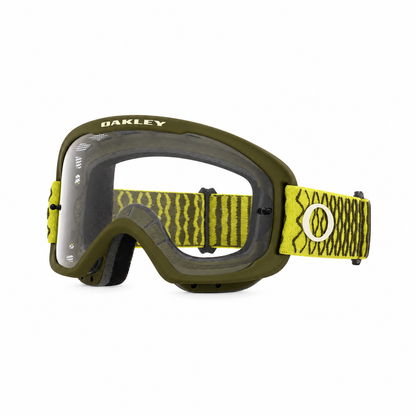Masque OAKLEY O Frame Pro 2.0 MTB Cactus Dark Brush Ecran Transparent