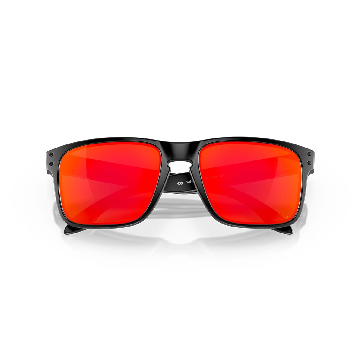 Lunettes OAKLEY HOLBROOK Noir Matt Prizm Ruby - OO9102-E255