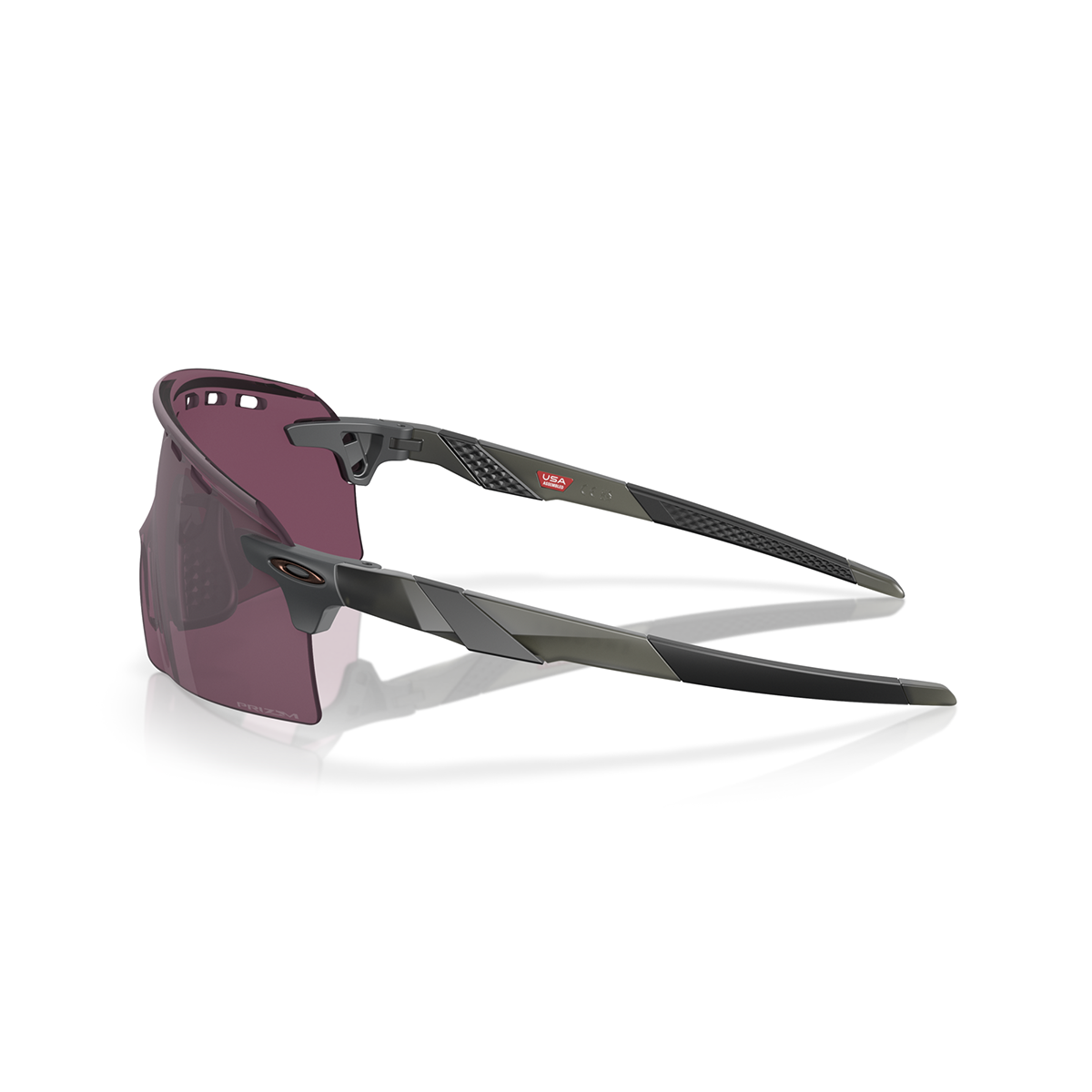 Lunettes OAKLEY ENCODER STRIKE V Gris Mat Smoke Prizm Road Noir - OO9235-1039