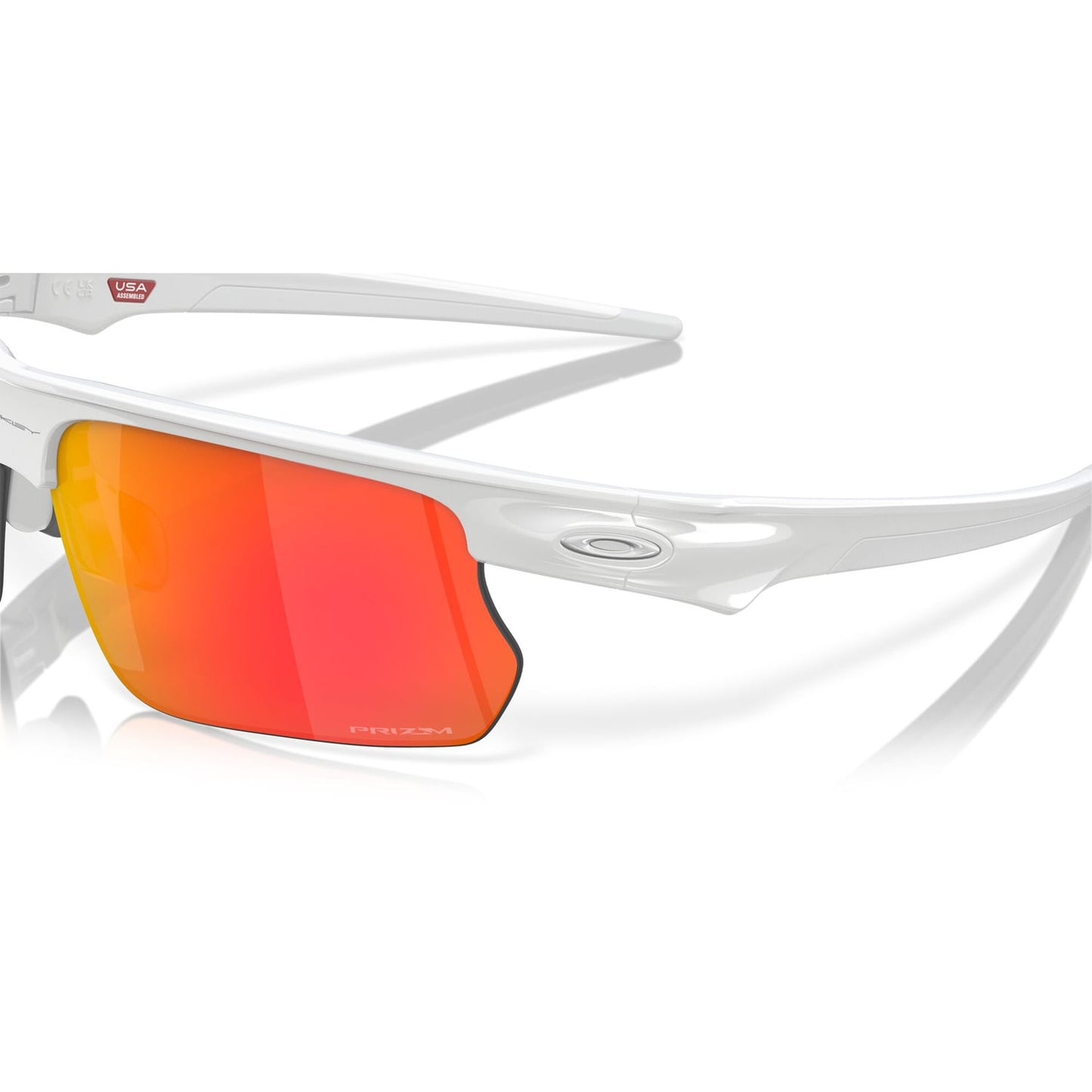 OAKLEY BISPHAERA Brýle White Prizm Ruby -0OO9400-0368