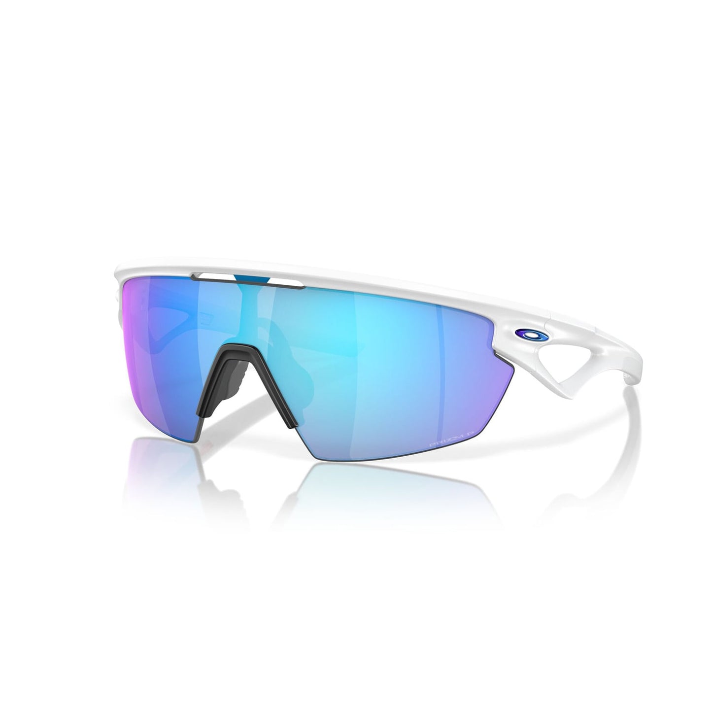 Lunettes OAKLEY SPHAERA Blanc Matt Prizm Saphire Polarized - 0OO9403-0236