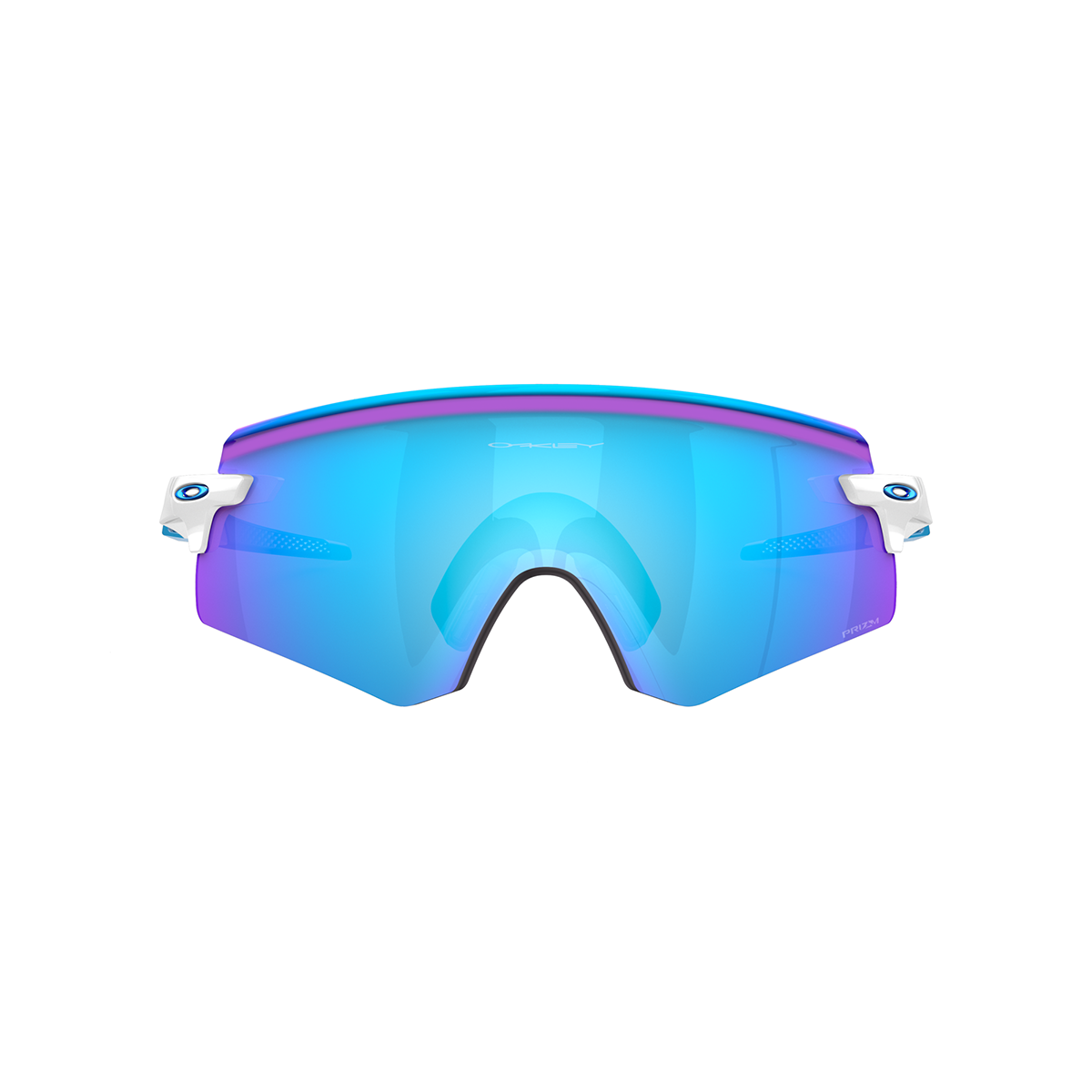 Lunettes OAKLEY ENCODER Polished Blanc Prizm Sapphire - OO9471-0536