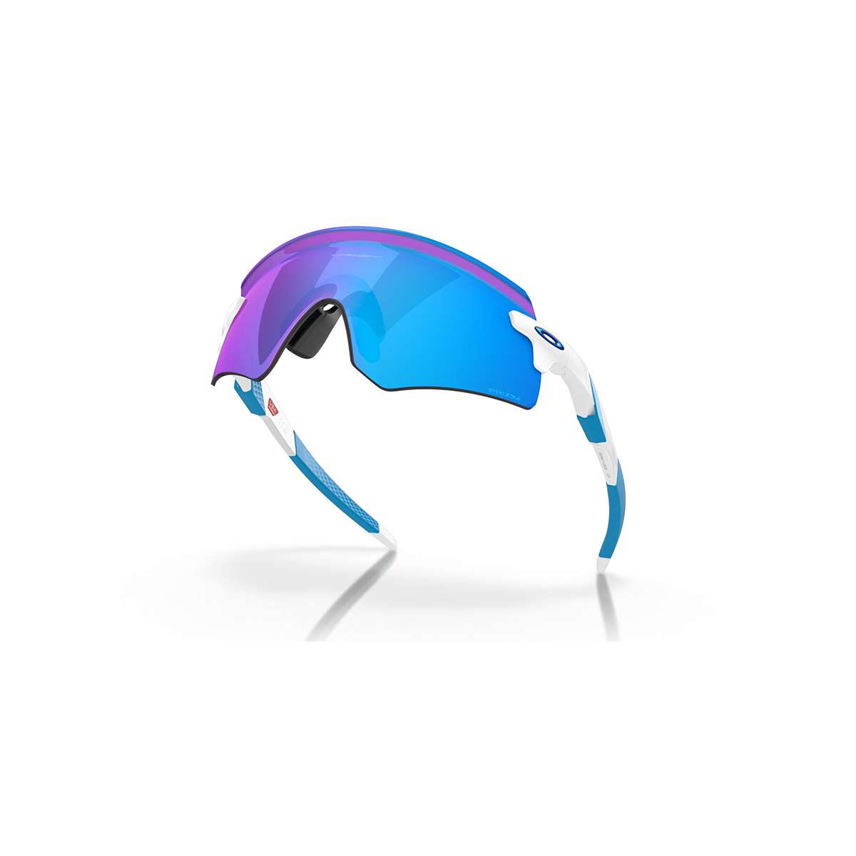 Lunettes OAKLEY ENCODER Polished Blanc Prizm Sapphire - OO9471-0536