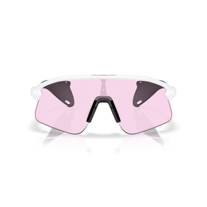 Lunettes OAKLEY STUNT DEVIL Blanc Matt Prizm Low Light