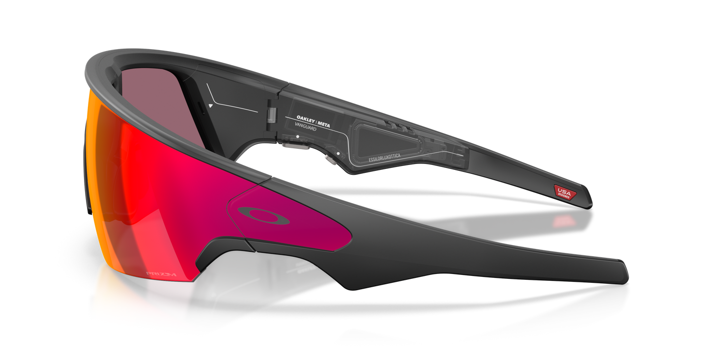 OAKLEY VANGUARD META Briller Sort Prizm Road-glas