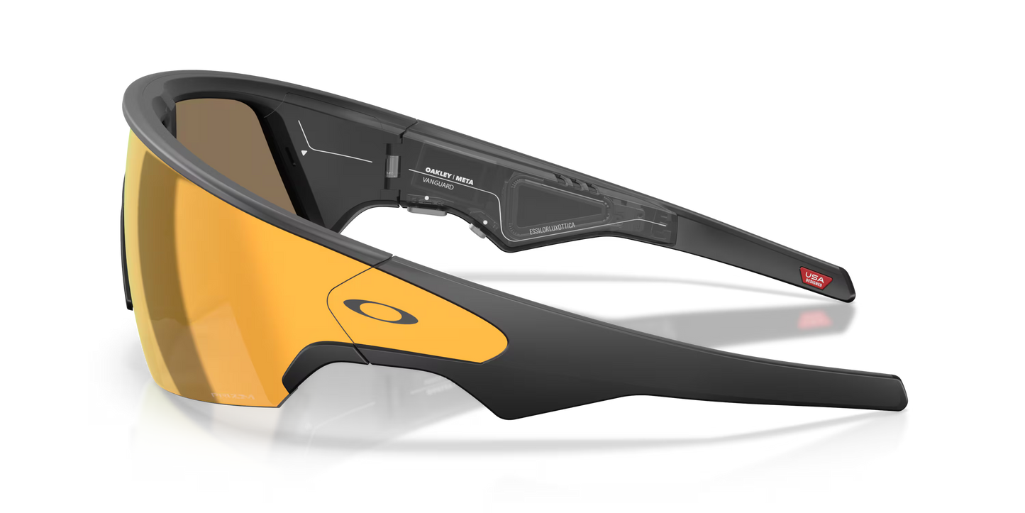 Lunettes OAKLEY VANGUARD META Noir Verre Prizm 24K