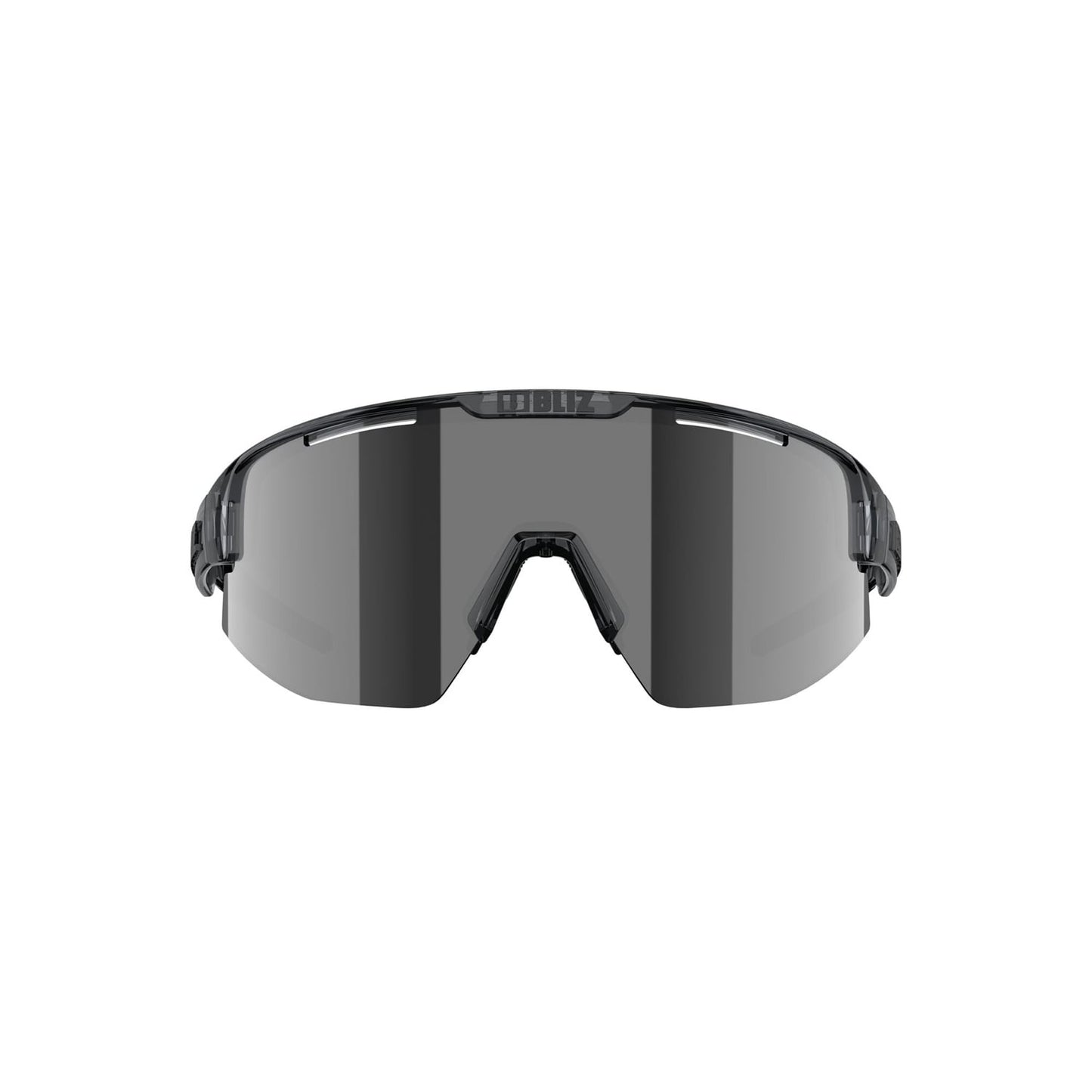BLIZ MATRIX Glasögon Crystal Black Smoked Silver Lens