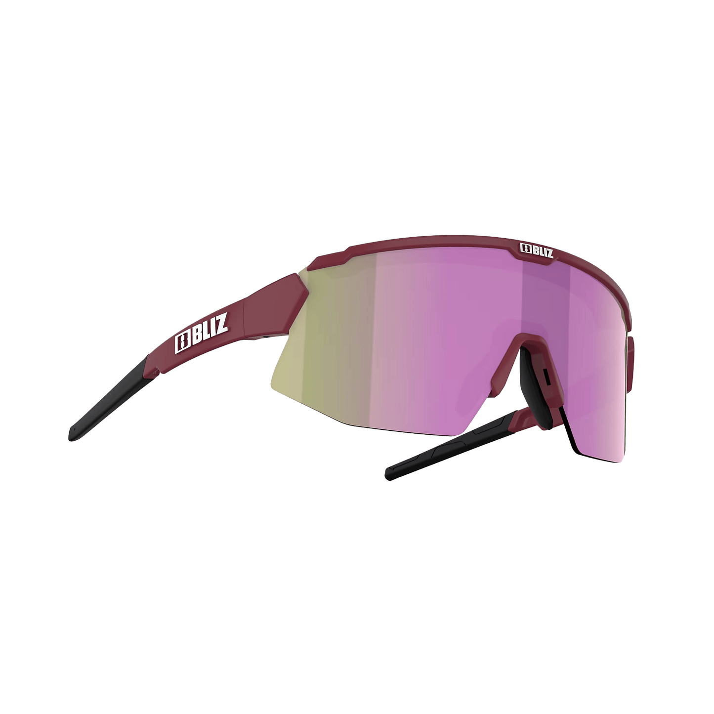 Lunettes BLIZ BREEZE SMALL Bordeaux Ecran Marron/Rose