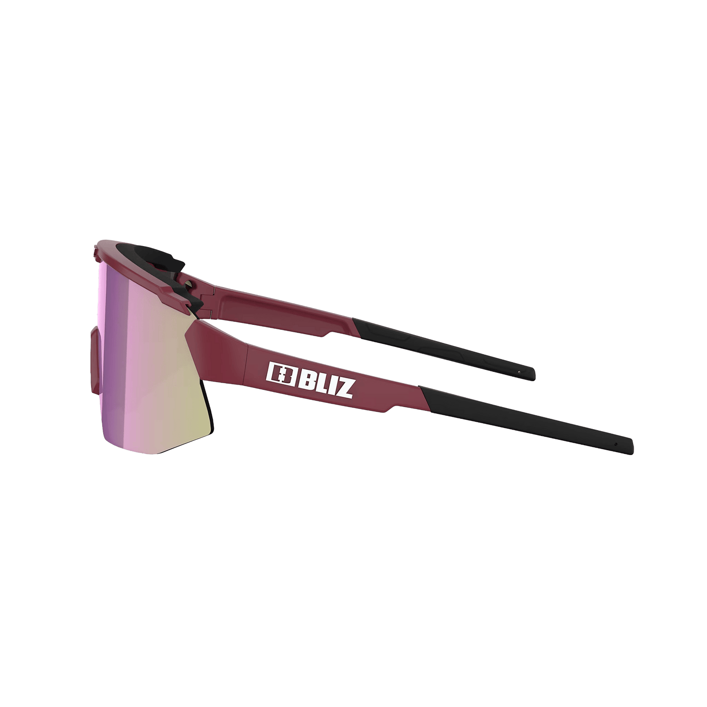 Lunettes BLIZ BREEZE SMALL Bordeaux Ecran Marron/Rose