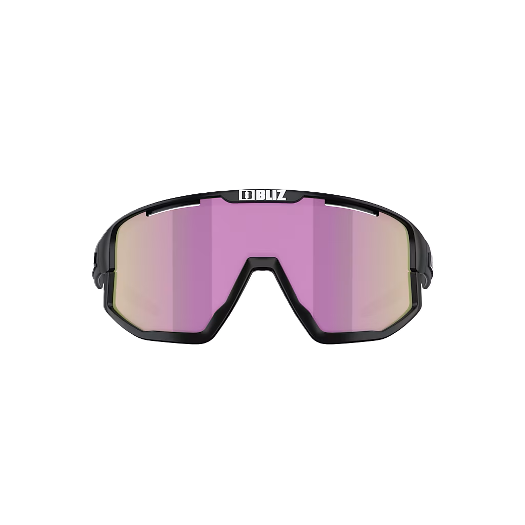 Brýle BLIZ FUSION SMALL Black Matt Lens Brow w Pink Multi