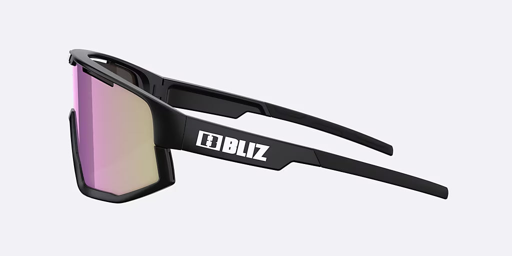 Brýle BLIZ FUSION SMALL Black Matt Lens Brow w Pink Multi