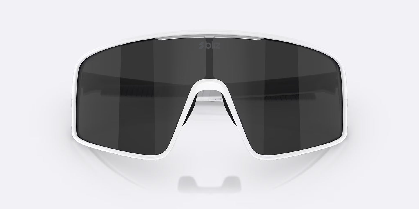 BLIZ P001 Brýle White Smoke Lens