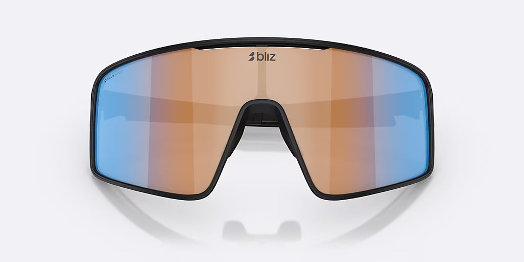 BLIZ P001 Svart Matt Nordic Ligh Coral Nano Optics Linser - Orange m Blå Multi