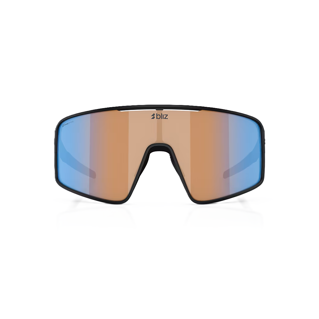 BLIZ P001 Svart Matt Nordic Ligh Coral Nano Optics Linser - Orange m Blå Multi