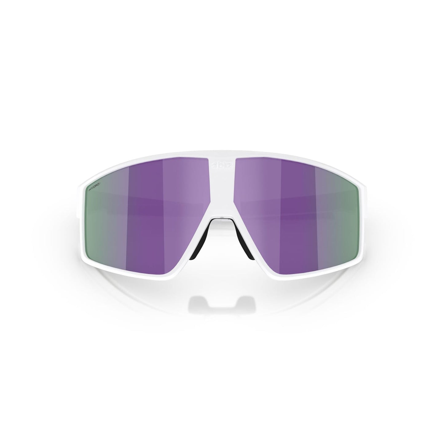 BLIZZ P002S Bílý matný rám Brown Violet Vícebarevné brýle