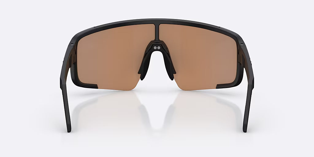 Okulary BLIZ P003 SMALL Black Matt Nano Optics Lens Nordic Ligh Coral - Orange w Blue Multi