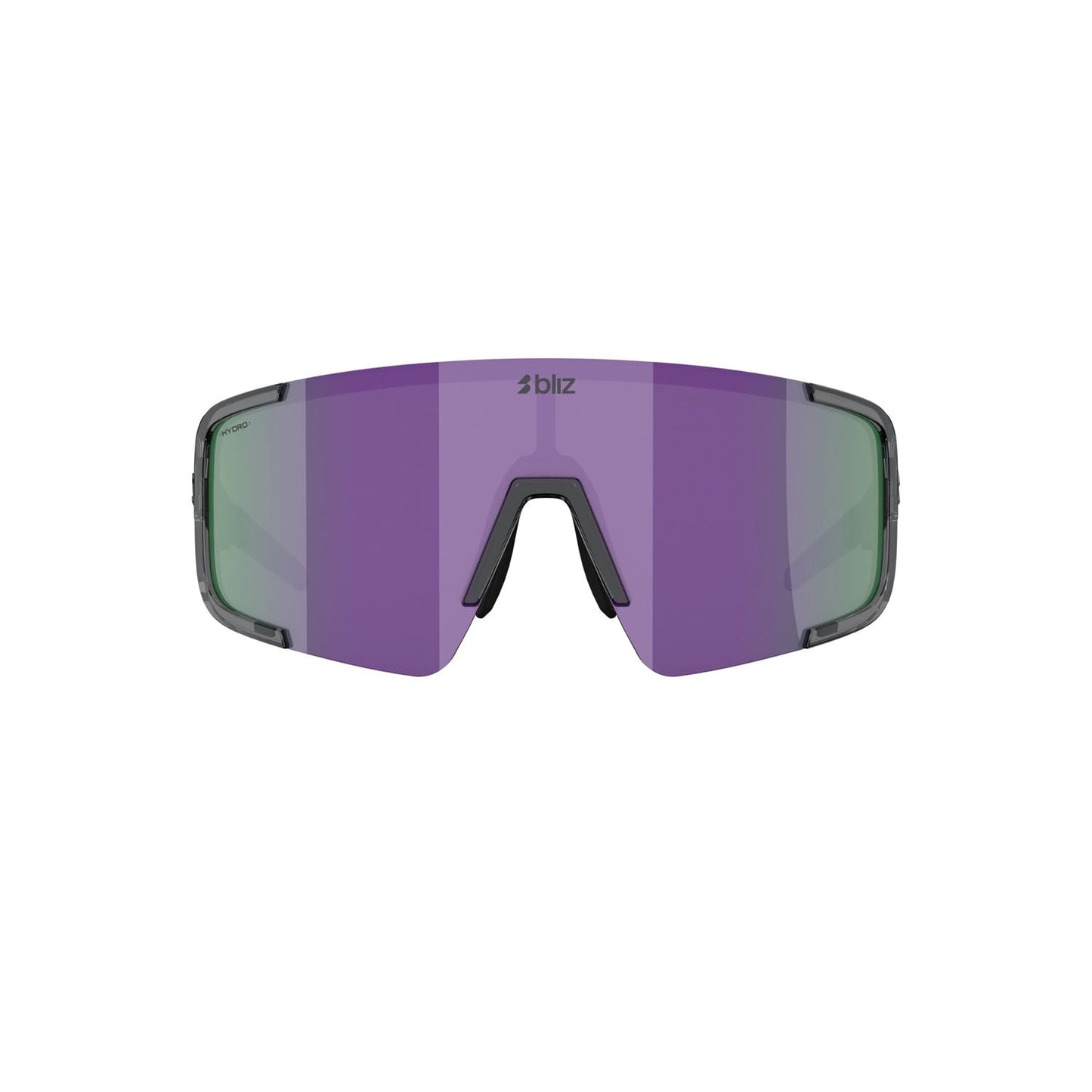 Briller BLIZ P003 SMALL Crystal Black Purple Multii Lens