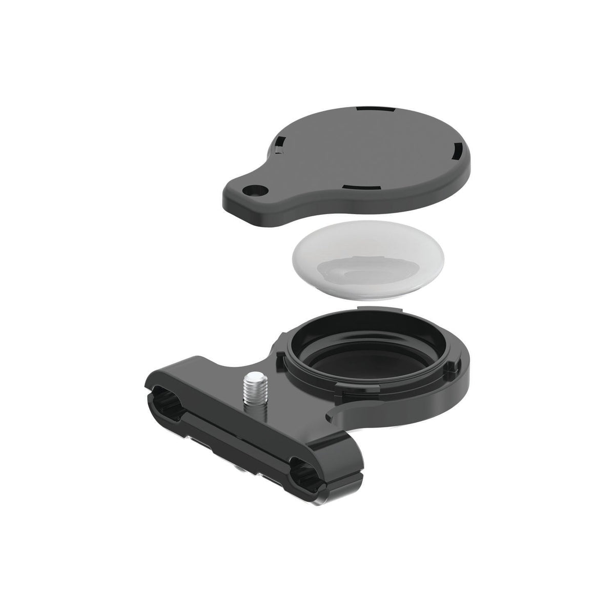 Support Antivol LEZYNE MATRIX SADDLE TAGGER Noir (pour AirTag)