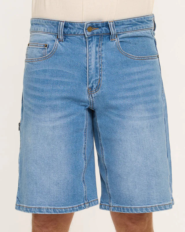 Šortky DHARCO JORT UNISEX COASTAL WASH Blue