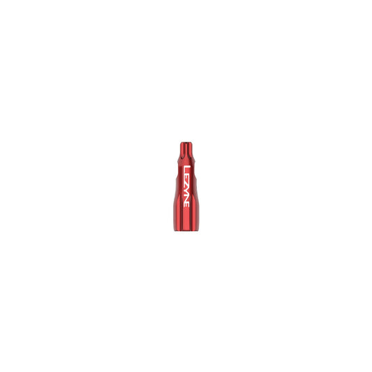Capuchon de Valve LEZYNE CNC Rouge