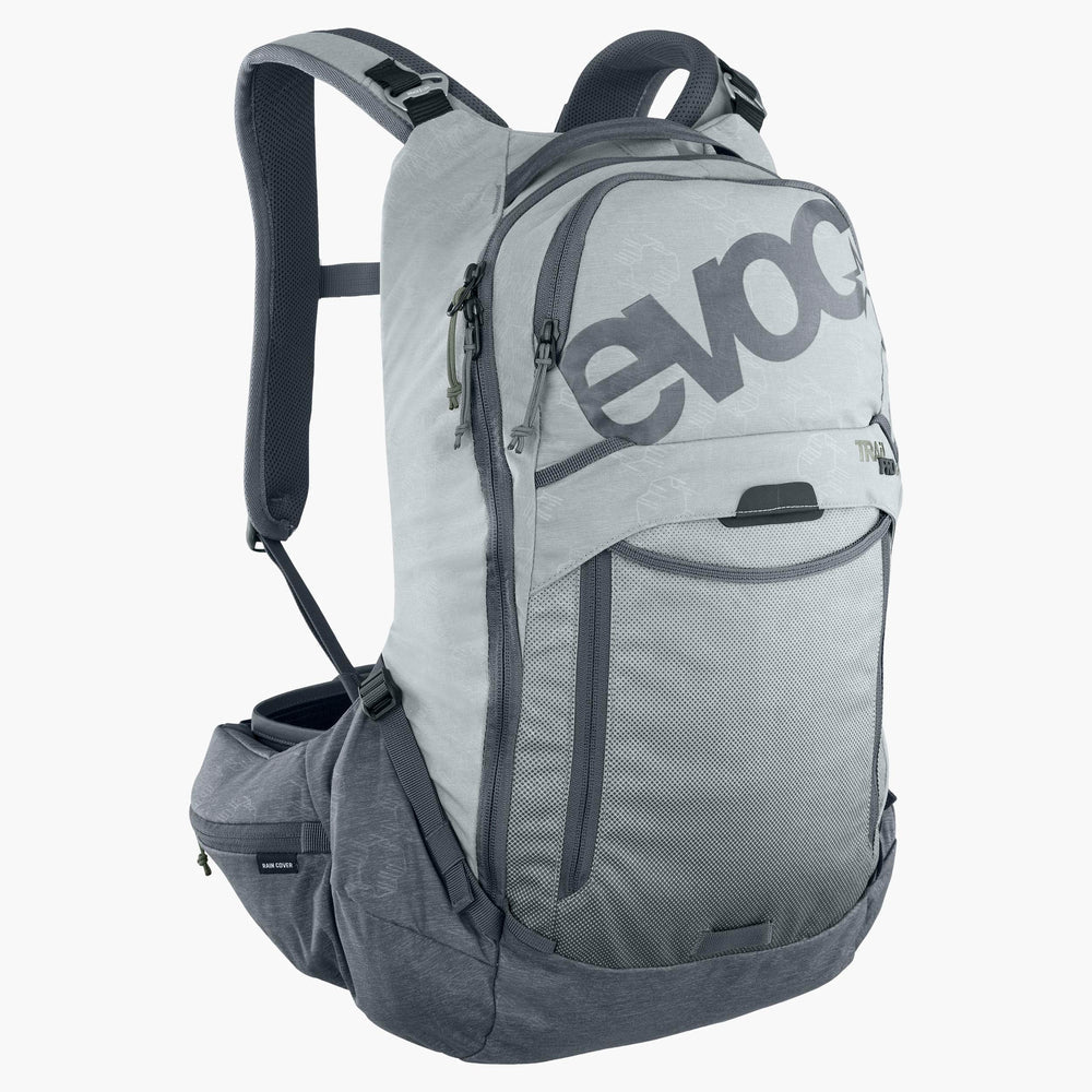 Batoh s bederní opěrkou EVOC TRAIL PRO 16 l, šedý