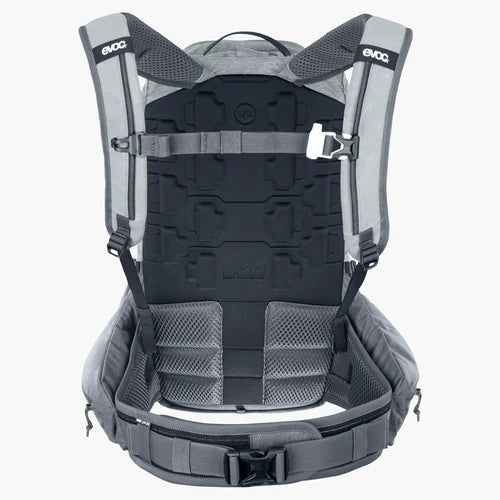 Batoh s bederní opěrkou EVOC TRAIL PRO 16 l, šedý