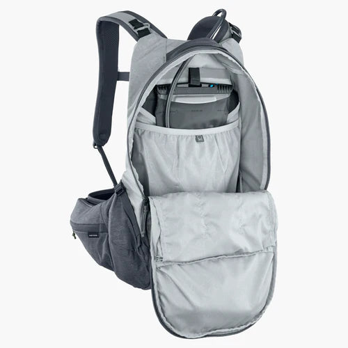 Batoh s bederní opěrkou EVOC TRAIL PRO 16 l, šedý