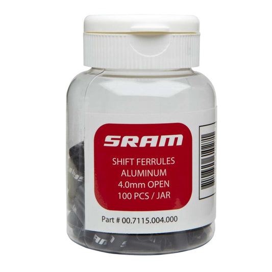 Czarna zaślepka wężyka przerzutki SRAM 4 mm (x100)