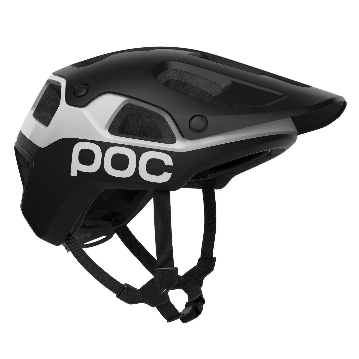 POC CULARIS PURE MTB-hjelm Sort/hvid mat