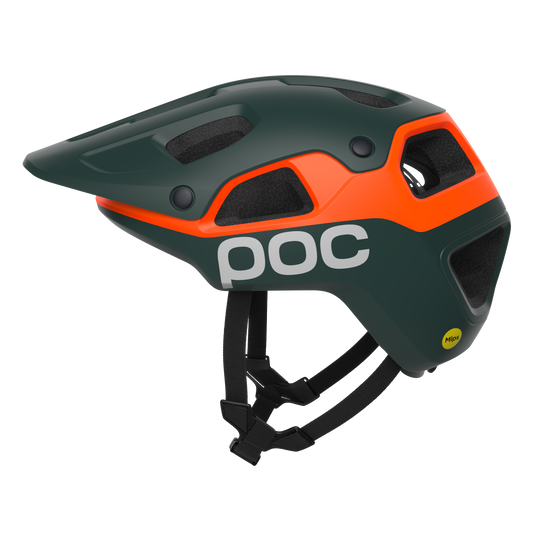 Casque VTT POC CULARIS PURE Vert Matt/Orange Matt