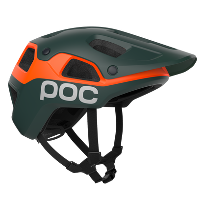 Casque VTT POC CULARIS PURE Vert Matt/Orange Matt