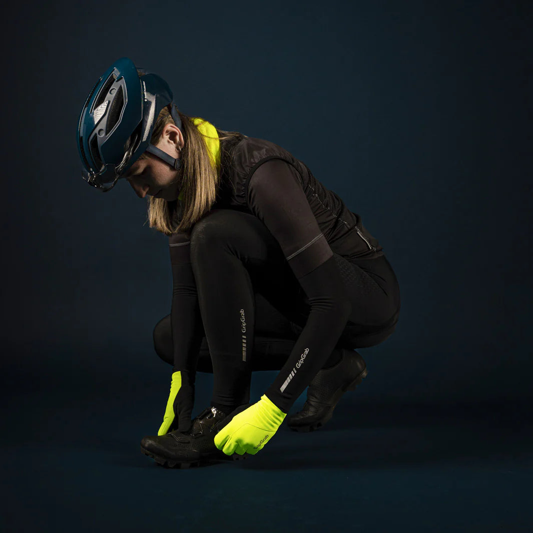 HURRICANE 2 WINDPROOF SPRING AUTUMN GRIPGRAB Rukavice žluté