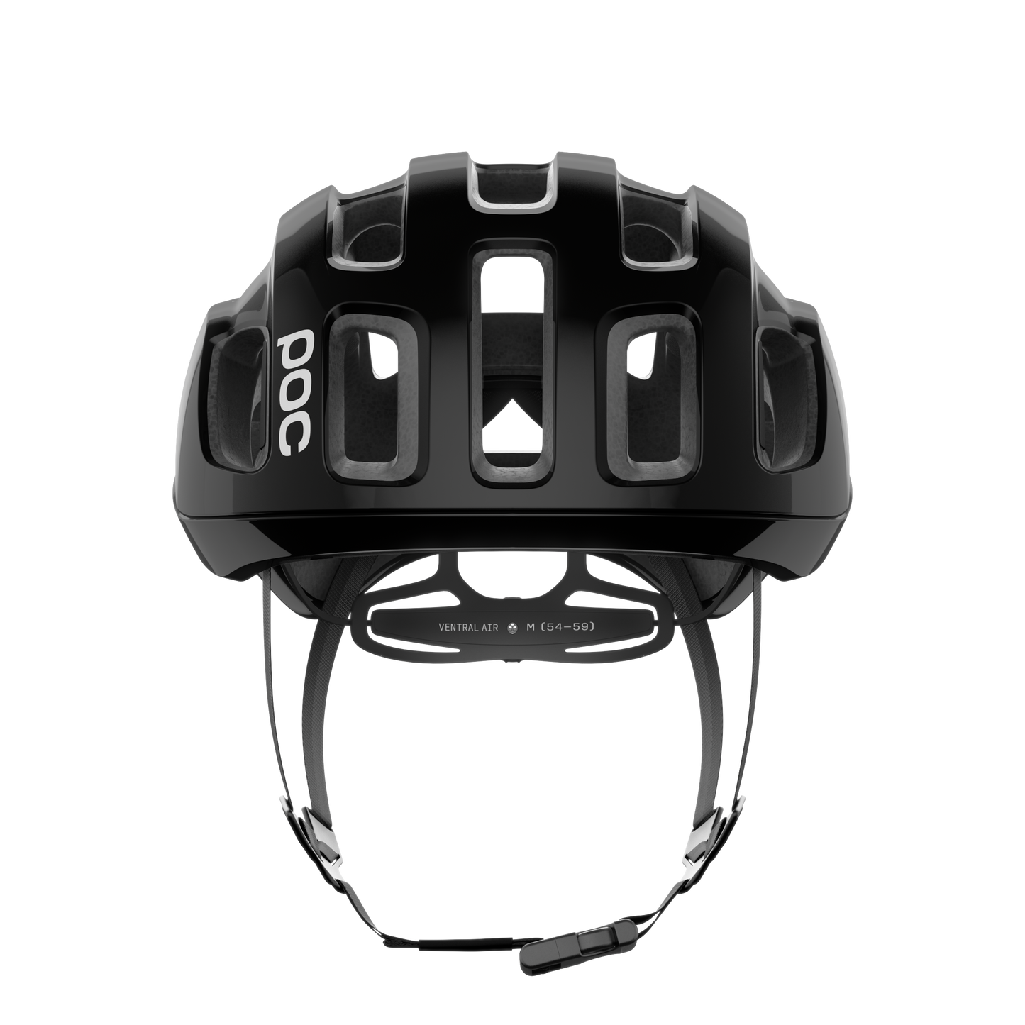 POC VENTRAL AIR MIPS Logo landevejshjelm Sort/hvid mat