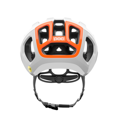 Casque Route POC VENTRAL AIR MIPS Blanc/Orange Fluo