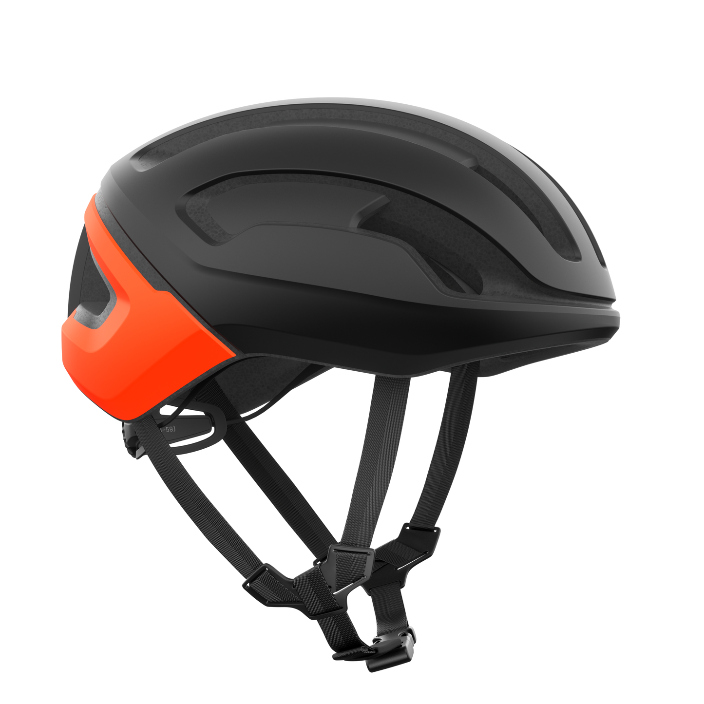 Kask szosowy POC OMNE AIR MIPS czarny mat/pomarańczowy fluo