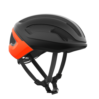 Casque Route POC OMNE AIR MIPS Noir Matt/Orange Fluo