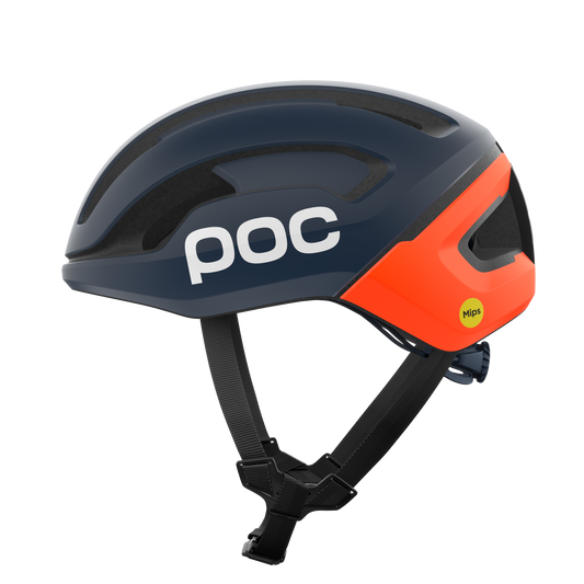 Silniční přilba POC OMNE AIR MIPS Navy/Orange Matt