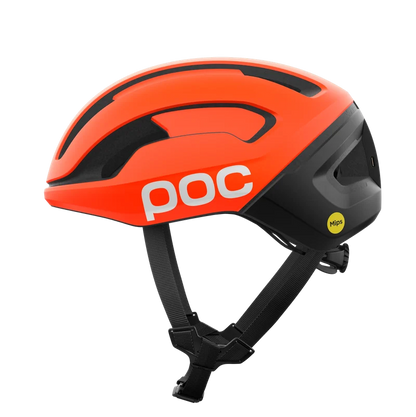 Casque Route POC OMNE BEACON MIPS Orange/Noir Matt