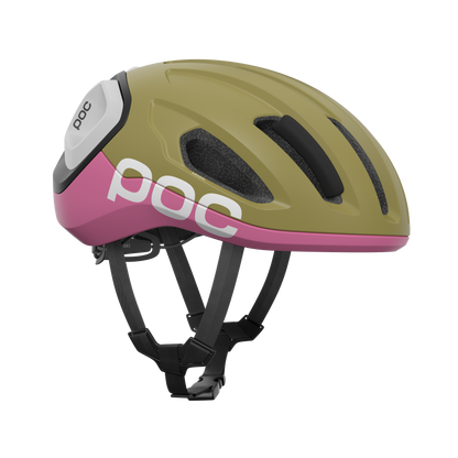 Casque Route POC AMIDAL MIPS Kaki/Rose Matt