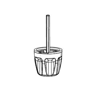 Justeringsknapp för avtryckare för ROCKSHOX DOMAIN B (2022+) gafflar #11.4018.082.031