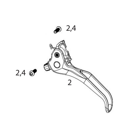 Levier de Frein Seul SRAM MAVEN ULTIMATE B1