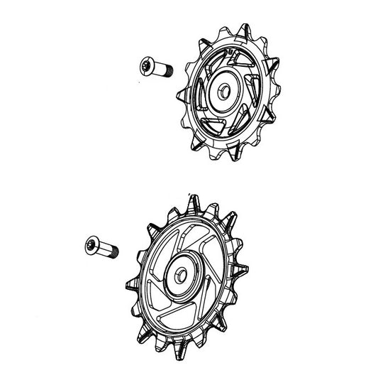 SRAM X0/GX T-TYPE EAGLE AXS / RIVAL XPLR E1 12 rychlostí zadní přehazovačka klece