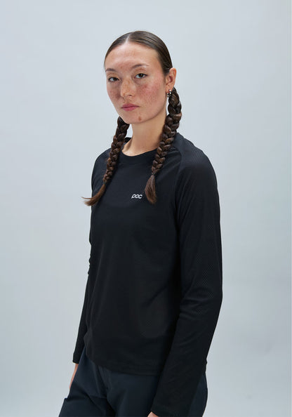Maillot POC MOTION AIR Manches Longues Femme Noir