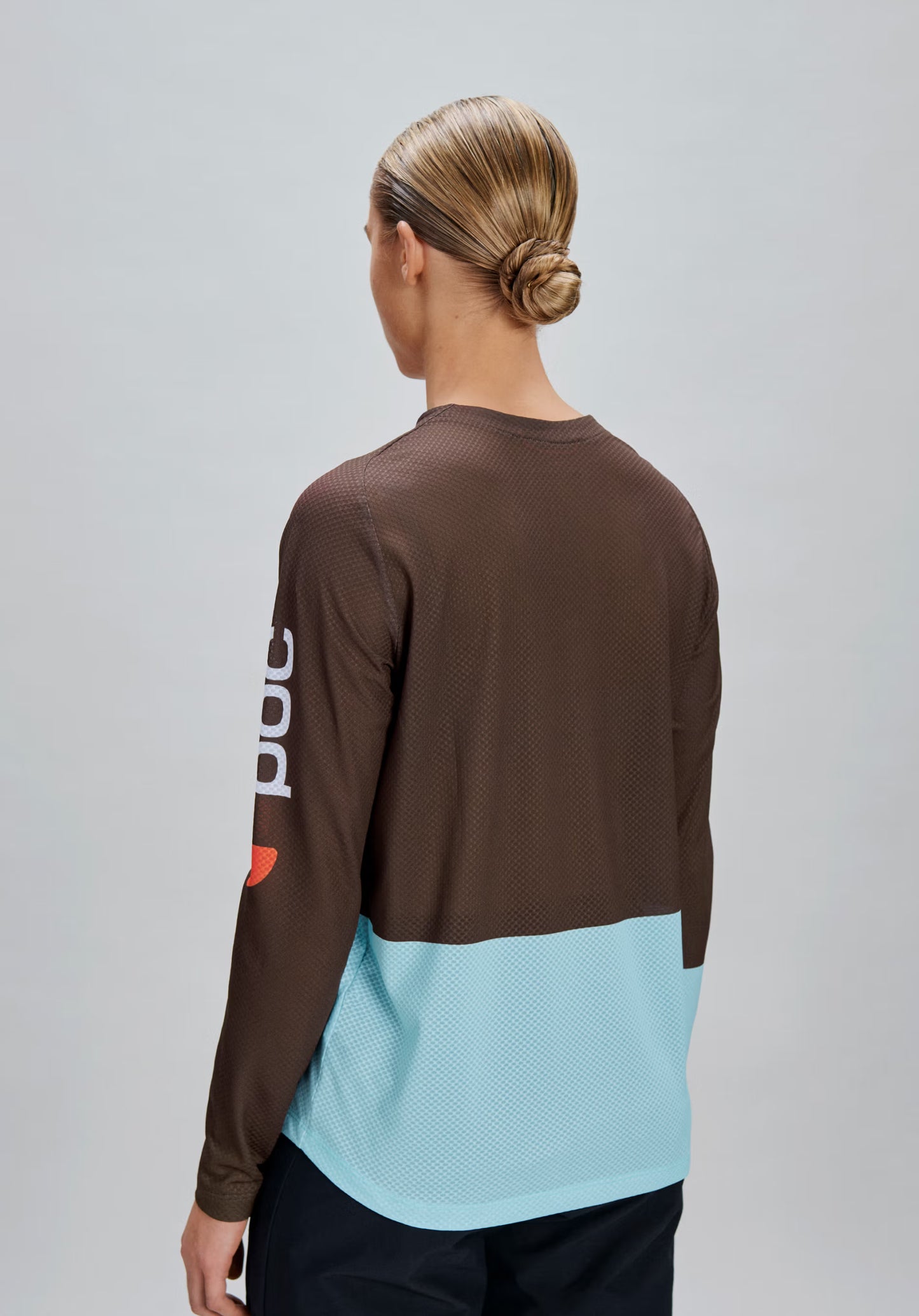 POC MOTION AIR Långärmad Jersey Brons/Blå Dam